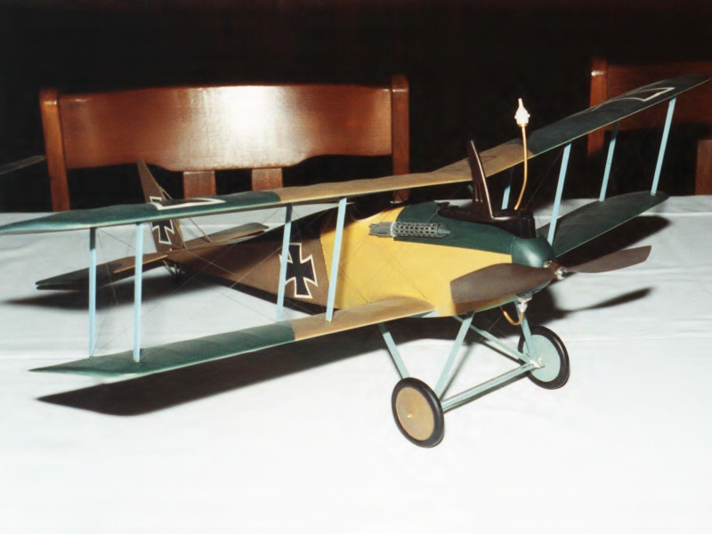 Halberstadt D.II (stavba a foto: Felda)